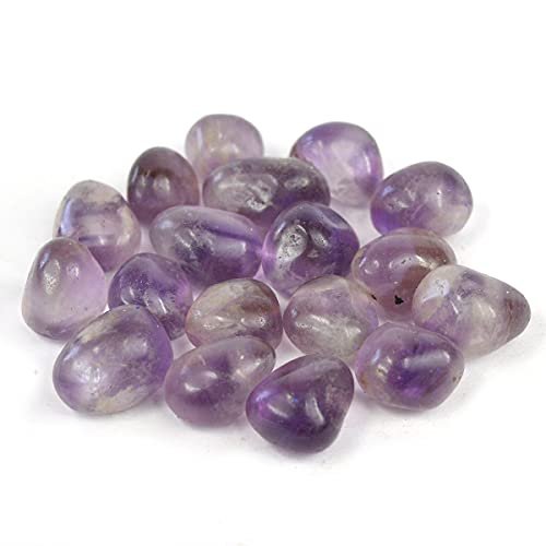 Arwacraft Natural African Amethyst Tumble Stone Raw Rough Stones For Reiki Healing And Crystal Healing Tumbled Stone (Color : Purple)-B097STVZMRNAMZ, zzzz-s, Gemstone