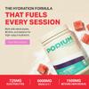 Podium Nutrition, Instantized BCAA Powder, Hydro and Salt 2025, 30 Servings, Electrolytes, Hydration, Recovery (Sour Watermelon) view 3