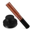 HANABASS Rubber Suction Cups for Sound Bowls Buddha Sound Bowl Lifting Handle with 1 Mallet Stick Suction Cup Accessories for Singing and Meditation view 1