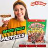ASS KICKIN' Spicy Pickle Pretzels, Seasoned Pretzel Twists, 5 oz Resealable Pack (5oz, Hatch-Chile Queso) view 4