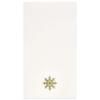 100 Pack Gold Snowflake Guest Napkins 4.25 x 7.5 Christmas Disposable Paper Hand Towels for Bathroom, Parties, Holiday & Winter Events view 4