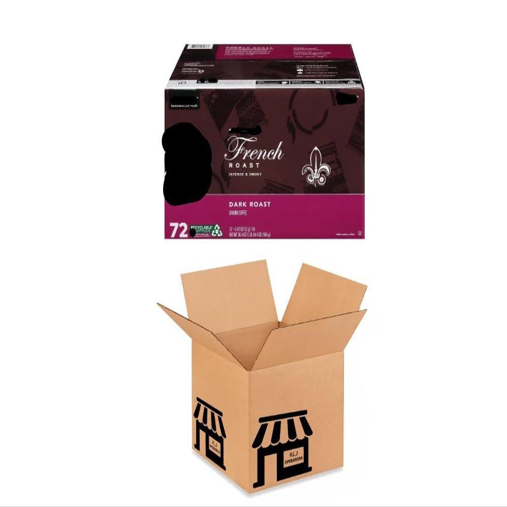 Stars French Roast K' Cups Original Flavor - 24 Count (Pack of 3), Total of 72 Count - Packaging May Vary With Coffee Stirrers