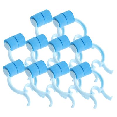 SAFIGLE 16Pcs Portable Nose Stop Clips for Home Use Comfortable Nose Correction Stoppers for Nosebleed Control and Breathing Practice Lightweight and Painless Design