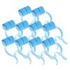 SAFIGLE 16Pcs Portable Nose Stop Clips for Home Use Comfortable Nose Correction Stoppers for Nosebleed Control and Breathing Practice Lightweight and Painless Design view 1
