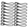 Veemoon 3sets 100pcs Zipper Puller Cord Extender for Clothing Bags and Luggage Durable Zipper Slider for Easy Use and Replacement for DIY Crafts and Everyday Needs 100pcs*3 view 1