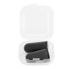 2Pcs Earplugs Sponge Sound Insulation Noise Prevention Household Sound Insulation Earplugs (Black) view 1