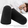 2Pcs Earplugs Sponge Sound Insulation Noise Prevention Household Sound Insulation Earplugs (Black) view 4