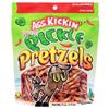 ASS KICKIN' Spicy Pickle Pretzels, Seasoned Pretzel Twists, 5 oz Resealable Pack (5oz, Spicy Pickle) view 1