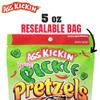 ASS KICKIN' Spicy Pickle Pretzels, Seasoned Pretzel Twists, 5 oz Resealable Pack (5oz, Spicy Pickle) view 2