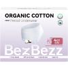 BezBezz Organic Disposable Period Underwear for Women S/M, Postpartum Panties, Heavy Flow Leak Proof Overnight Pads Diaper, Ultra Soft Keep Dry Fresh, Control Odor, Unscented for Sensitive Skin view 1