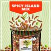 Spicy Island Arare Rice Crackers - Hot Mochi Crunch Asian Snack Mix - Assorted Shapes and Flavors - Sweet, Salty, and Umami Taste - Kakinotane, Wasabi Peas, and Red Iso Peanut - 12 Ounce view 2
