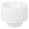 100-Pack White Disposable Plastic Bowls, 6 Inch, Great for Ice Cream, Salad, and Party Desserts view 4
