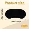 12 Pcs Blind Fold for Game Sleep Eye Masks Set, Black Blindfolds Mask Games Eye Cover with Adjustable Elastic Strap Blind Folds for Game, Travel Sleeping view 3