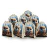 FZQVSGW 8 Pack Favors Bags Cute Owl Burlap Bags Reusable Drawstring Gift Bag for Party Decorations view 1