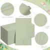 100Pcs Sage Green Disposable Paper Napkins,Decorative Dinner Cocktail Napkin Paper Hand Towels for Easter,Baby Shower,Wedding,Birthday,Party Decorations and Supplies,7.9x4.3 Inch view 3
