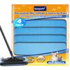 KEEPOW 4PACK Reusable Microfiber Mop Pads Compatible with Wagner 905e, 915e & 925e Steamers, Steam Mop Pads Compatible with TVD/STEAMBOT & Other Steamer Mop, Double-Sided Use (Mop is Not Included) view 1