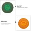 LIGIGWASH 2Pcs Embroidered Sound Bowl Mats Religious Themed Cushions for Meditation Durable Portable Ritual Accessories view 3