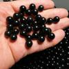 10Pcs 30mm Natural Black Obsidian Sphere Quartz Crystal Ball Rock view 2