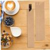 TOPPERFUN 50pcs Disposable Chopsticks Packing Sleeves Portable Cutlery Bags for Restaurants Takeout Supplies and Outdoor Dining Convenient Storage for Tableware view 4
