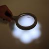 10 Times Handheld Magnifying Glass HD, Reading LED Large 100mm Magnifying Glass Magnifiers view 2