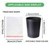 1.2 Gallon Trash Bags Drawstring for Bathroom - Magesh 125 Count Mini Small Garbage Bag Unscented Strong Thick Plastic Trash Can Liners for Toilet Home Office and Bedroom view 2
