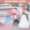 1.2 Gallon Trash Bags Drawstring for Bathroom - Magesh 125 Count Mini Small Garbage Bag Unscented Strong Thick Plastic Trash Can Liners for Toilet Home Office and Bedroom view 4