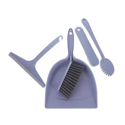 BESTYASH 1set Desk Brush Kit Dustpan Multi-Function Cleaning Tool for Home Office and Cute Design for Dust and Debris Removal