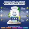 2-Pack Brain Supplements for Memory & Focus | Nootropic with Bacopa, Lion's Mane, Alpha GPC | Mental Clarity & Cognitive Support | Vitamin B6 & B12 240 Caps (120/Bottle) view 3