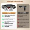 12-Head Massage Gun, Deep Tissue Back Massager with 9 Adjustable Intensities & 9 Modes, Electric Percussion Massager, Gun Tool for Back/Shoulders/Legs/Arms/Neck (12 Head) view 3