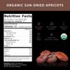 Biomey Organic Certified 2 LB Sun-Dried Unsulphured Turkish Apricots - Soft & Juicy Dried Fruit - No Sugar Added - No Preservatives - Vegan - Non-GMO - Gluten Free Healthy Snack - Bulk Value Resealable Pack view 2