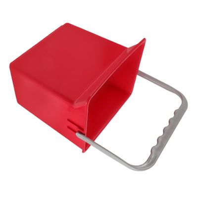 Healifty Multi Use Plastic Utility Bucket with Spout Handle Large Capacity Car Garbage Can for Efficient Cleaning for Home Office Outdoor Use