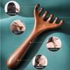 Meridian Comb,Six-Claw Meridian Massage Comb,Fivetouch Therapy Combs,Wooden Acupoint Massage,Portable Versatile Scraping Massage Tool,for Scalp, Face, Neck & Shoulder, (#A) view 2