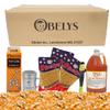 All-in-One Popcorn Party Kit - Includes 4 x Obelys 2lb Gourmet Kernels, 1 Premium Salt Cartons, 1 Gallon Popping Oil, 1 Stainless Steel Shaker & 1 Measuring Spoon for Movie Nights & Celebrations view 1