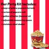 All-in-One Popcorn Party Kit - Includes 4 x Obelys 2lb Gourmet Kernels, 1 Premium Salt Cartons, 1 Gallon Popping Oil, 1 Stainless Steel Shaker & 1 Measuring Spoon for Movie Nights & Celebrations view 2