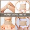 14 Pcs Reusable Organic Cotton Castor Oil Pack Wrap Kit, Adjustable Straps with 5 Belly Button Patch, Less-Mess Leak-Proof Design, Soft Cotton Flannel Compress view 3