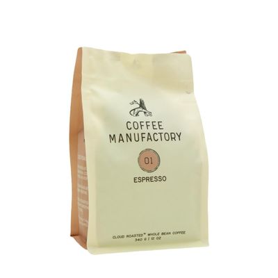 01 ESPRESSO - Roasted by Coffee Manufactory - Freshly Ground Coffee - 12 Ounce Bag