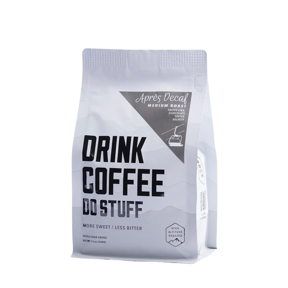 Aprs Decaf - Roasted by Drink Coffee Do Stuff - Whole Bean Coffee - 2 Pound Bag