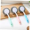 DEARMAMY Long Handle Steel Ball Brush Dish Scrubber for Cleaning Pots Dishes Glasses Bowls Pans Non-Slip Grip Blue Dishwashing Brush Random Style view 2