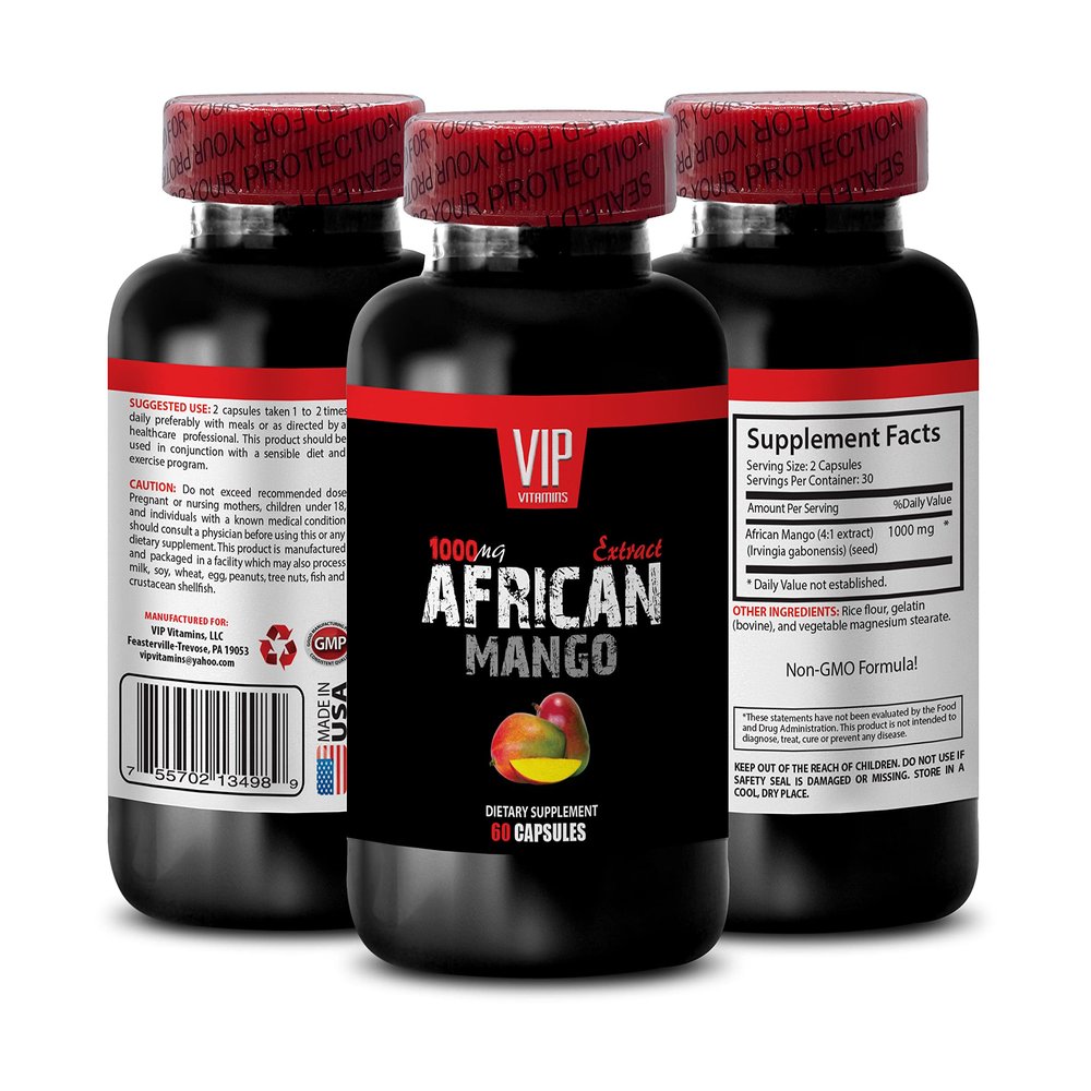 AFRICAN MANGO EXTRACT - organic african mango blend, fruit concentrate, dried flakes, mango extract organic, root extract, premium formula, whole fruit, wild capsules, african mango fiber 1Bot