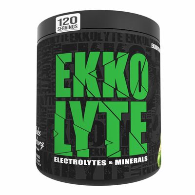 Ekkovision Ekkolyte Electrolytes & Minerals Powder, 50 MG Vitamin C & 155 MG Magnesium for Hydration Support, Essential Electrolytes for Women & Men, Green Apple Flavored Electrolyte Mix, 120 Servings