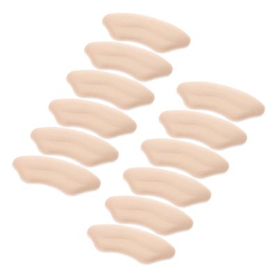 Beaupretty 6pairs Shoe Inserts Women Heel Pads Memory Foam for Heel Pain Relief Discreet Pads Reusable Shoe Accessories