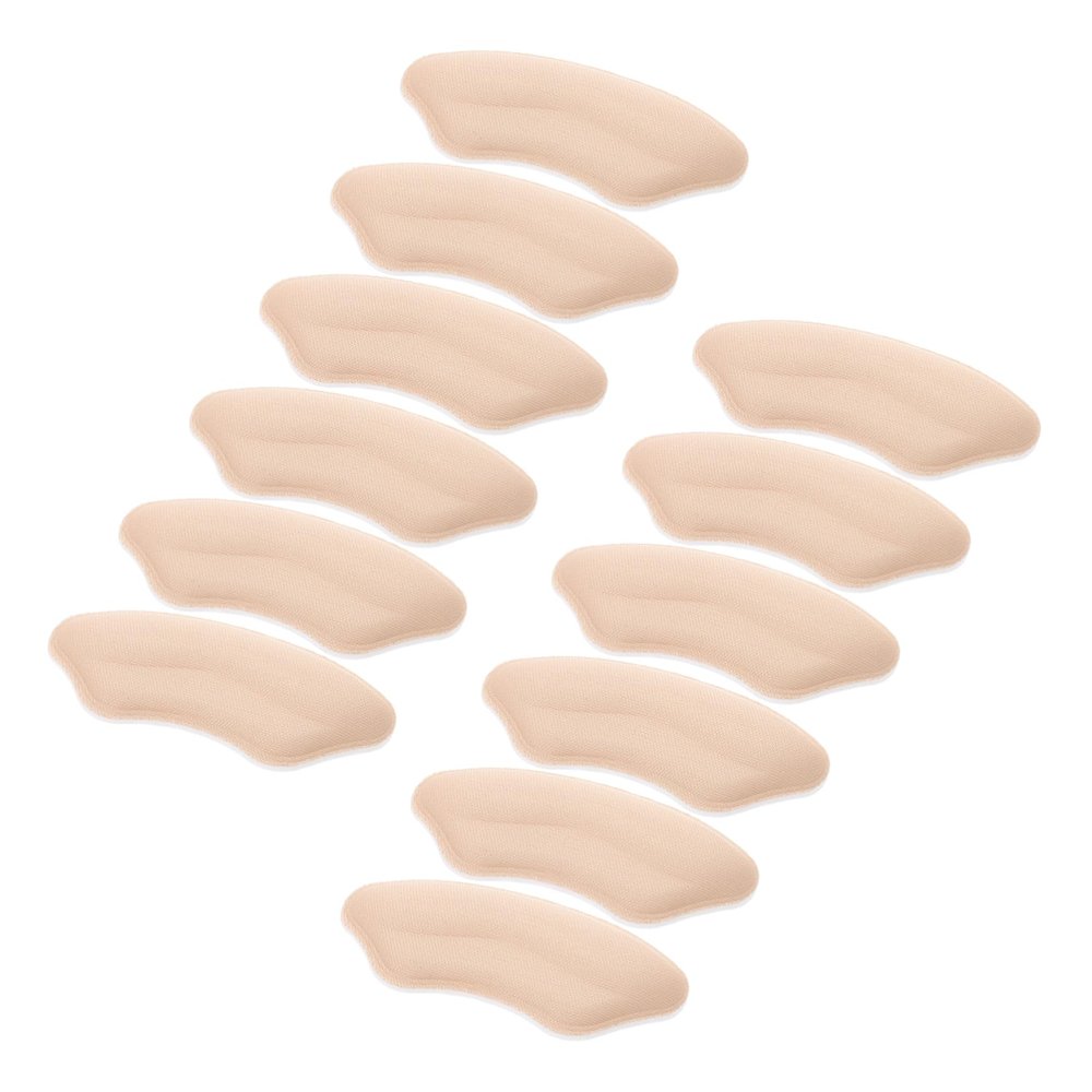 Beaupretty 6pairs Shoe Inserts Women Heel Pads Memory Foam for Heel Pain Relief Discreet Pads Reusable Shoe Accessories