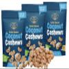 Kettle Cooked Coconut Cashews, Plant Based Protein Snack, High Fiber, 3 oz Pouch (Pack of 3) view 1