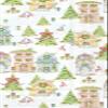 IHR Ideal Home Range Dinner Napkins Disposable 3-Ply Paper Guest Hand Towels, 8.5" x 4.5", Gingerbread House, 16-Count view 1