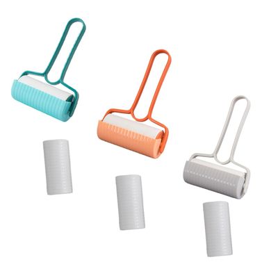 Toddmomy 3sets Lint Binding Roller Hair Remover Rollers Sticky Paper for Clothes Carpet Furniture Car Seats Pet Areas