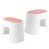 SWOOMEY Household Foot Stool for Adults Plastic Toilet Stepping Stool Non-Slip Base for Bathroom Use for Toilet and Sink view 1
