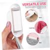 HOUDERCO 2pcs Sticky Lint Roller for Pet Hair Removal Portable with Protective Cover for Clothes Upholstery Bedding and Carpets view 3