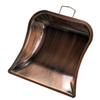 Cabilock Stainless Steel Dustpan Red Bronze Handheld Dustpan Handle for Desktop Cleaning Industrial Use view 1