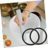 MAJORMENCH 3pcs Singing Bowl Cushion Pads Rubber Stabilizers for Enhanced Sound Quality Lightweight and Portable for Buddhist Meditation and Relaxation view 4