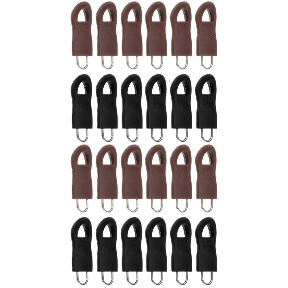 ARTSEWPLY 12pcs Detachable Zipper Pull Tabs for Clothing Backpacks and Luggage Durable and Zipper Heads and Easy DIY Replacement